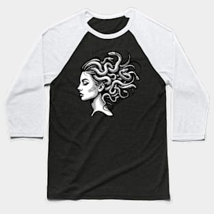 Beautiful Medusa Baseball T-Shirt